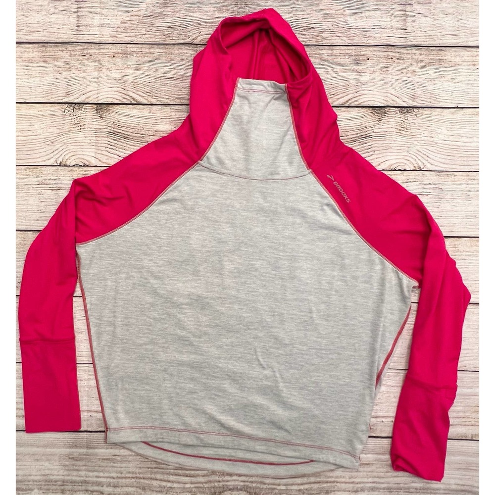 Brooks Women's Dash Athletic Running Hoodie Size Large